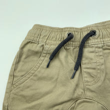 Load image into Gallery viewer, Boys H&amp;T, stretch cotton shorts, elasticated, GUC, size 1,  