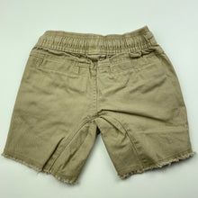 Load image into Gallery viewer, Boys H&amp;T, stretch cotton shorts, elasticated, GUC, size 1,  