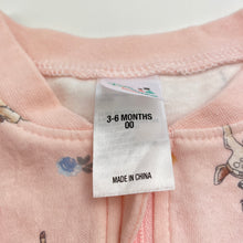 Load image into Gallery viewer, Girls Disney, Bambi cotton zip romper, GUC, size 00,  