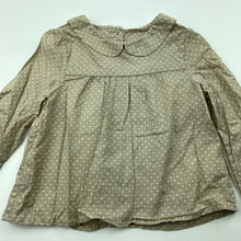 Load image into Gallery viewer, Girls Marie Chantal, lightweight cotton long sleeve top / blouse, GUC, size 1-2,  