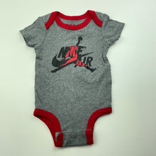 Load image into Gallery viewer, Boys Nike, Air Jordan cotton bodysuit / romper, EUC, size 000-00,  