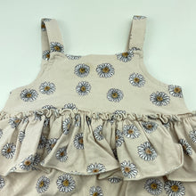 Load image into Gallery viewer, Girls Dymples, floral stretchy summer romper, GUC, size 0,  