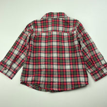 Load image into Gallery viewer, Boys Carters, lightweight cotton long sleeve shirt, EUC, size 12 months,  