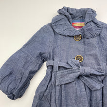 Load image into Gallery viewer, Girls Jack &amp; Milly, cotton lightweight jacket / coat, L: 35cm, GUC, size 1,  