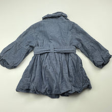 Load image into Gallery viewer, Girls Jack &amp; Milly, cotton lightweight jacket / coat, L: 35cm, GUC, size 1,  