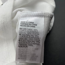 Load image into Gallery viewer, Girls Kidding Around, white stretchy ruffle t-shirt / top, NEW, size 00,  