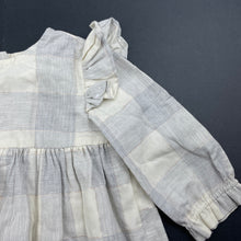 Load image into Gallery viewer, Girls Anko, lightweight long sleeve dress, EUC, size 00, L: 37cm