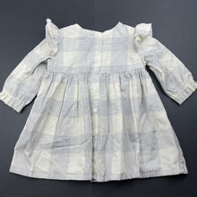 Load image into Gallery viewer, Girls Anko, lightweight long sleeve dress, EUC, size 00, L: 37cm