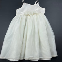 Load image into Gallery viewer, Girls Top Girl, lined lightweight formal / party dress, FUC, size 2, L: 52cm