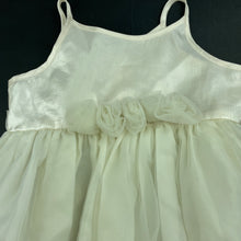 Load image into Gallery viewer, Girls Top Girl, lined lightweight formal / party dress, FUC, size 2, L: 52cm