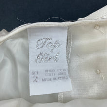 Load image into Gallery viewer, Girls Top Girl, lined lightweight formal / party dress, FUC, size 2, L: 52cm