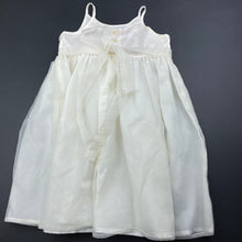 Load image into Gallery viewer, Girls Top Girl, lined lightweight formal / party dress, FUC, size 2, L: 52cm