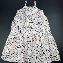 Load image into Gallery viewer, Girls Cotton On, floral viscose / linen summer dress, FUC, size 9-10, L: 80cm