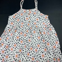 Load image into Gallery viewer, Girls Cotton On, floral viscose / linen summer dress, FUC, size 9-10, L: 80cm