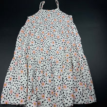 Load image into Gallery viewer, Girls Cotton On, floral viscose / linen summer dress, FUC, size 9-10, L: 80cm