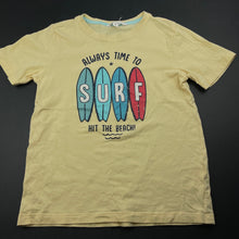 Load image into Gallery viewer, Boys Milkshake, yellow cotton t-shirt / top, surf, GUC, size 8,  