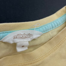 Load image into Gallery viewer, Boys Milkshake, yellow cotton t-shirt / top, surf, GUC, size 8,  