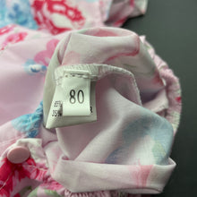 Load image into Gallery viewer, Girls PatPat, lightweight floral summer romper, NEW, size 0,  