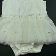 Load image into Gallery viewer, Girls Dymples, stretchy tutu romper, EUC, size 0,  