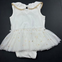 Load image into Gallery viewer, Girls Dymples, stretchy tutu romper, EUC, size 0,  