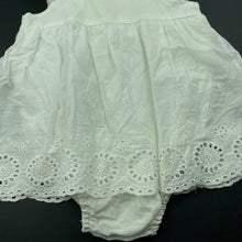 Load image into Gallery viewer, Girls PatPat, lightweight broderie romper dress, NEW, size 0-1,  