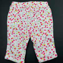 Load image into Gallery viewer, Girls Petit Lem, stretchy leggings / bottoms, elasticated, EUC, size 6 months,  