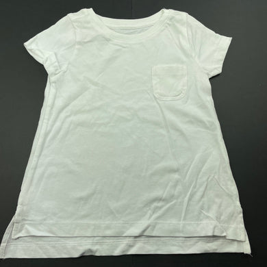 Girls Kids & Co, white Aust cotton t-shirt / top, EUC, size 2,  