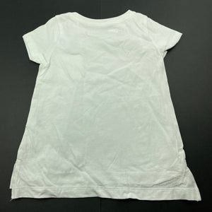 Girls Kids & Co, white Aust cotton t-shirt / top, EUC, size 2,  