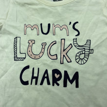 Load image into Gallery viewer, Girls Kids &amp; Co, cream cotton t-shirt / top, NEW, size 2,  