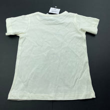 Load image into Gallery viewer, Girls Kids &amp; Co, cream cotton t-shirt / top, NEW, size 2,  