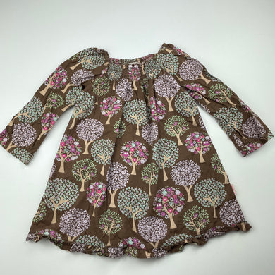 Girls Eternal Creation, lightweight cotton long sleeve dress, GUC, size 1, L: 46cm