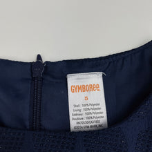 Load image into Gallery viewer, Girls Gymboree, lined navy party dress, EUC, size 5, L: 57cm