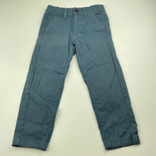 Load image into Gallery viewer, Boys Target, blue stretch cotton pants, adjustable, Inside leg: 38.5cm, EUC, size 3,  
