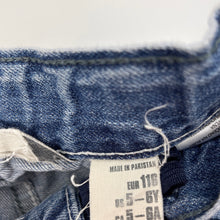 Load image into Gallery viewer, Boys &amp; NOW, embroidered long denim shorts, adjustable, Inside leg: 26cm, FUC, size 5-6,  