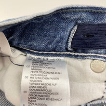Load image into Gallery viewer, Boys &amp; NOW, embroidered long denim shorts, adjustable, Inside leg: 26cm, FUC, size 5-6,  
