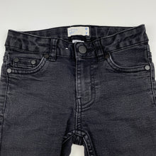 Load image into Gallery viewer, Girls Target, dark stretch denim jeans, adjustable, Inside leg: 51cm, FUC, size 7,  