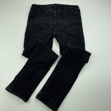 Load image into Gallery viewer, Girls Target, dark stretch denim jeans, adjustable, Inside leg: 51cm, FUC, size 7,  