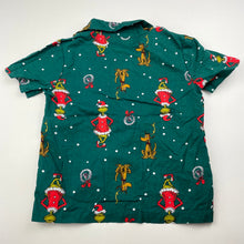 Load image into Gallery viewer, unisex The Grinch, Christmas cotton pyjama shirt / top, EUC, size 3,  