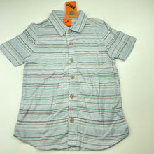 Load image into Gallery viewer, Boys Tilt, linen / viscose short sleeve shirt, NEW, size 3,  