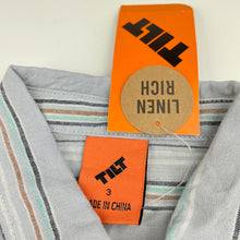 Load image into Gallery viewer, Boys Tilt, linen / viscose short sleeve shirt, NEW, size 3,  