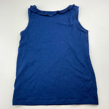 Load image into Gallery viewer, Girls B Collection, blue cotton tank top, EUC, size 7,  