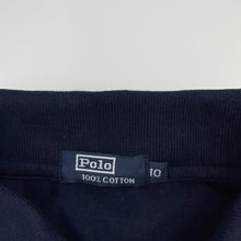 Load image into Gallery viewer, Boys Polo, red &amp; navy cotton polo shirt top, FUC, size 10,  