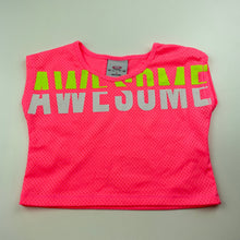 Load image into Gallery viewer, Girls Elite Action Sports, mesh activewear top, outer layer only, EUC, size 4,  
