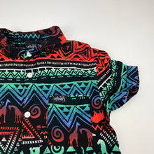 Load image into Gallery viewer, Boys Tilt, colourful lightweight short sleeve shirt, EUC, size 8,  