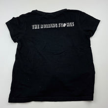Load image into Gallery viewer, Girls Next, The Rolling Stones flip sequin cotton top, GUC, size 9,  