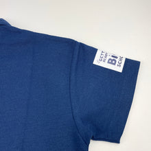 Load image into Gallery viewer, Boys IBS Apparel, navy polo shirt top, EUC, size 6,  