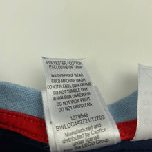 Load image into Gallery viewer, Boys Lego, navy pyjama t-shirt / top, GUC, size 7,  