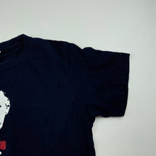 Load image into Gallery viewer, Boys JHK, navy cotton t-shirt / top, EUC, size 5-6,  