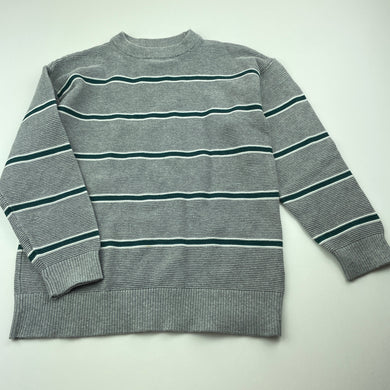 Boys Anko, knitted cotton sweater / jumper, FUC, size 7,  