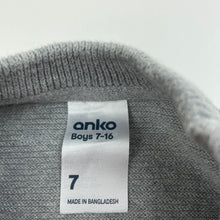 Load image into Gallery viewer, Boys Anko, knitted cotton sweater / jumper, FUC, size 7,  